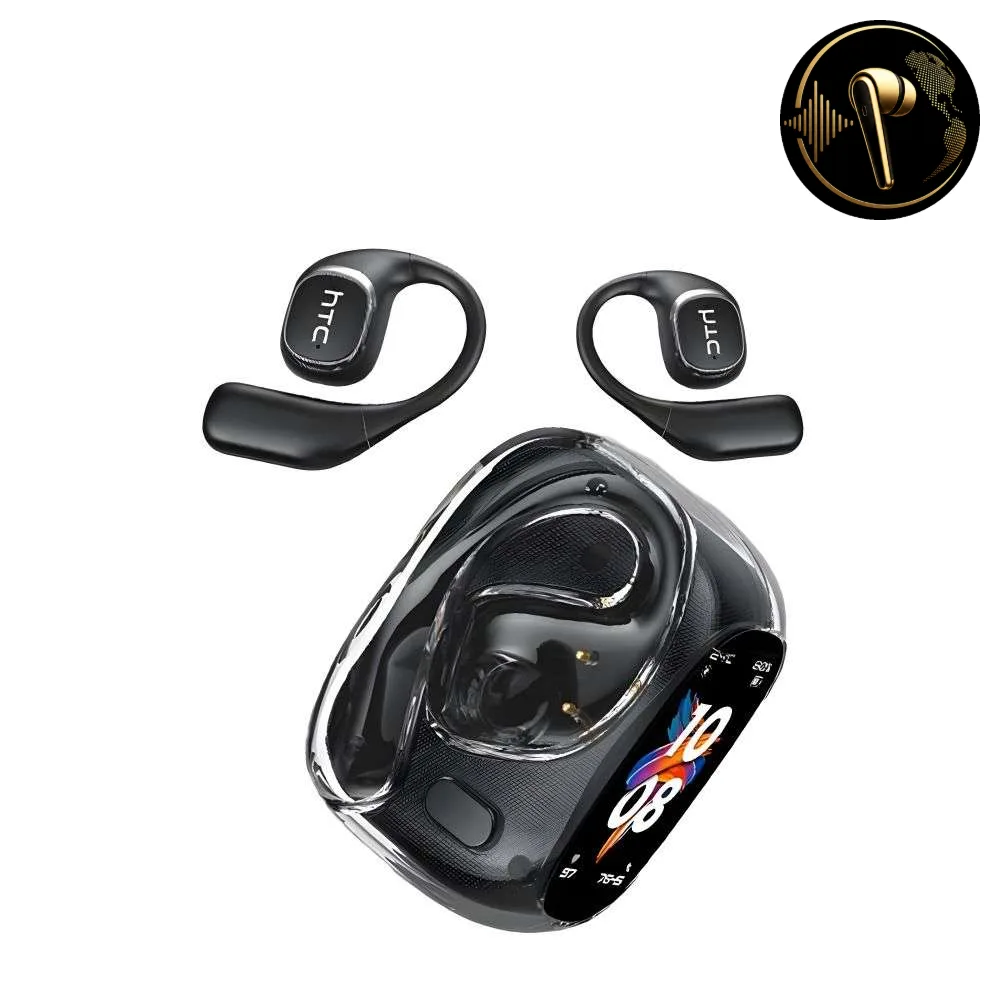 ecouteur traducteur professionnel Écouteur traducteur Bluetooth IA blanc boîtier tactile