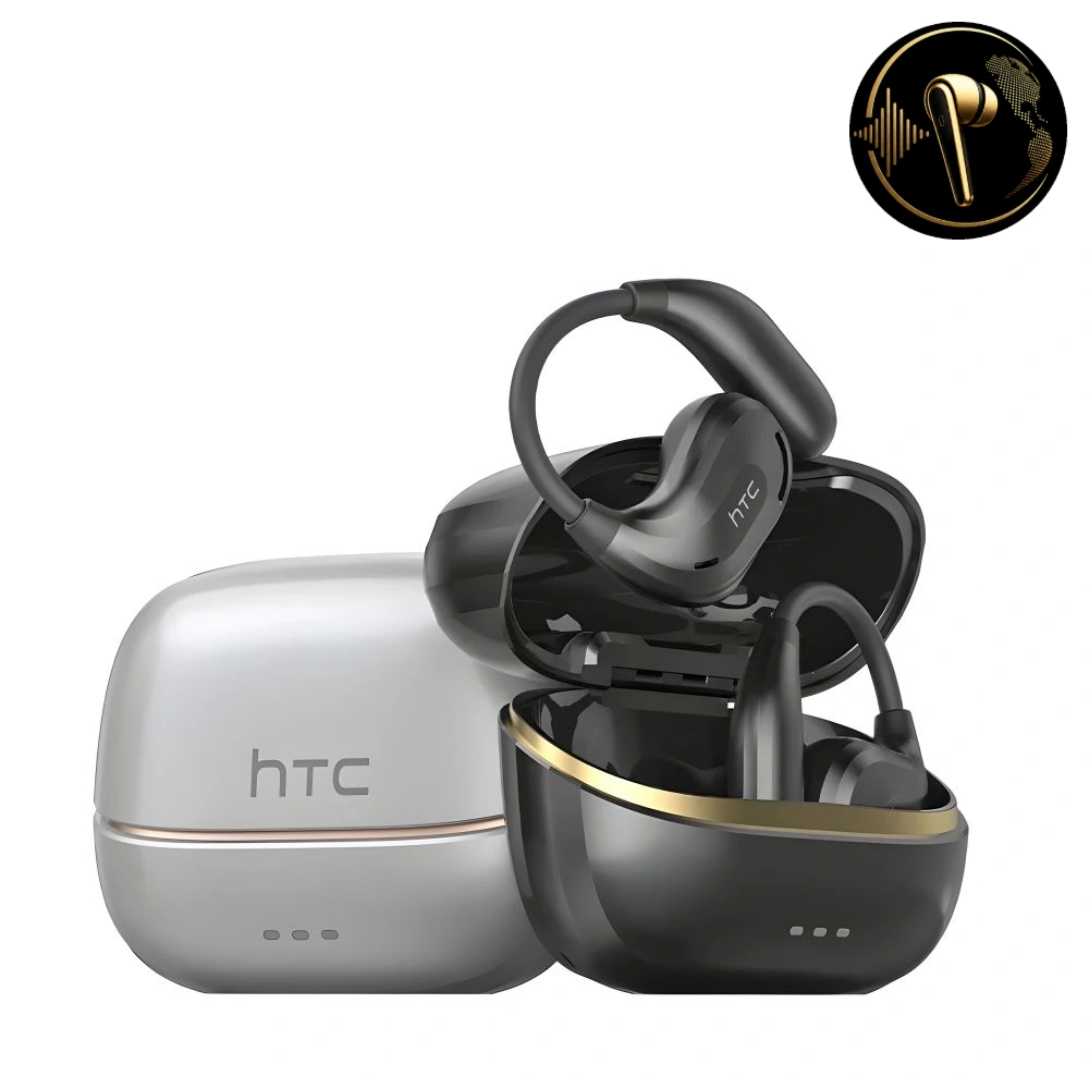 ecouteur mondial traducteur Oreillette traductrice rose Bluetooth 6.0 boîtier USB-C